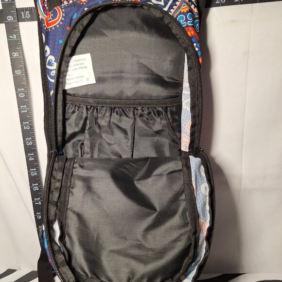 Vibedration Hydration Backpack w/o bladder - Red, White, Blue pattern - used main image 12